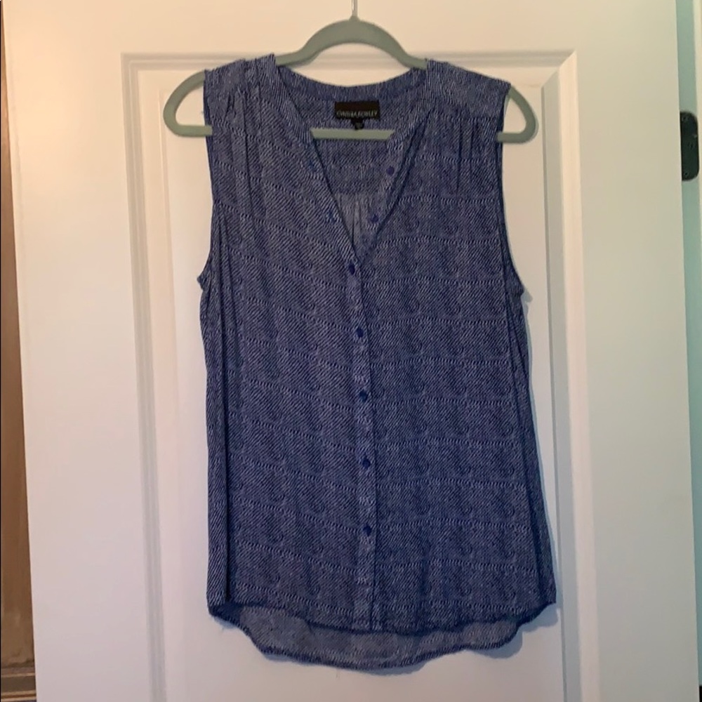🛍Cynthia Rowley button down top